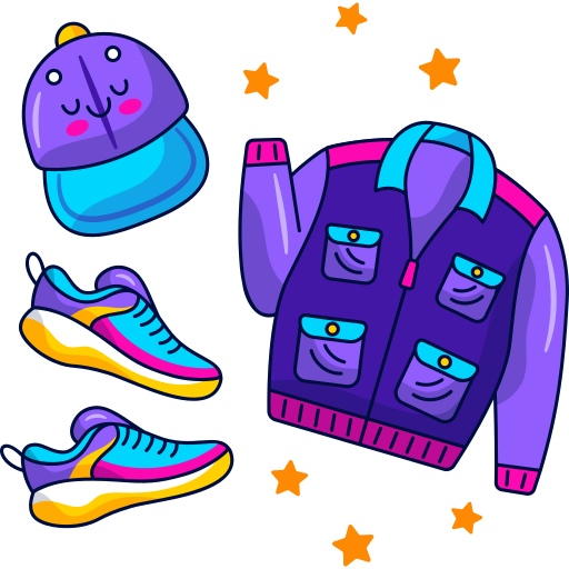 Apparel Stickers - Free fashion Stickers