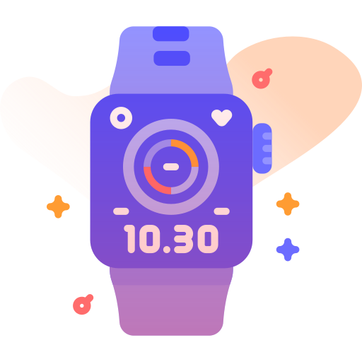 reloj inteligente icono gratis