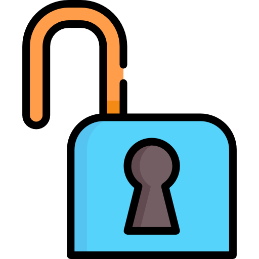 Unlock - Free security icons