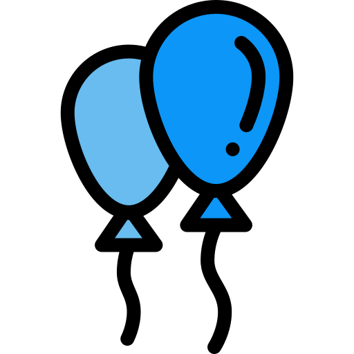 Balloons free icon Balloons free icon