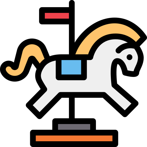 Carousel Detailed Rounded Lineal color icon