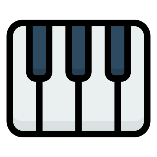 piano icono gratis