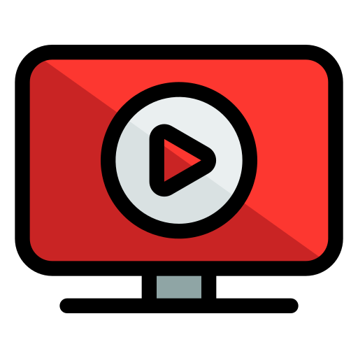 Watch movie Generic Outline Color icon