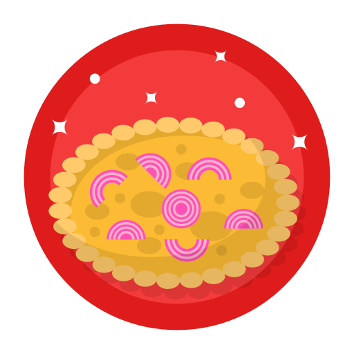 pie de manzana icono gratis