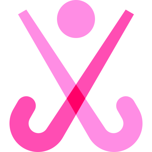 Hockey sticks Basic Sheer Flat icon