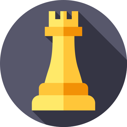 Chess Flat Circular Flat icon