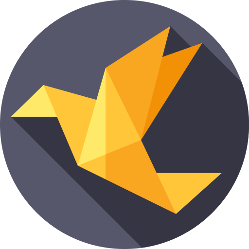 origami icono gratis