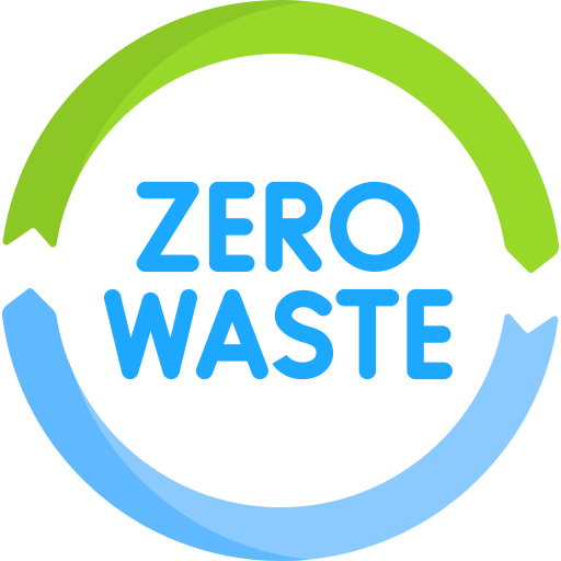 Zero waste free icon