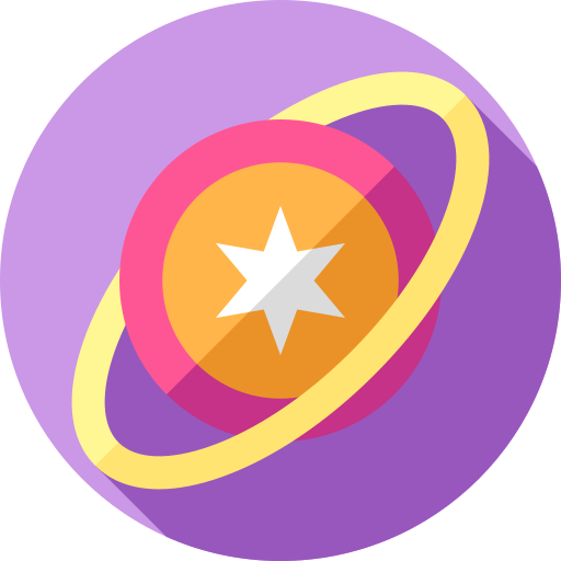 supernova icono gratis