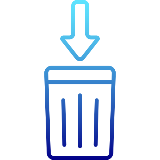 Bin Generic Gradient icon