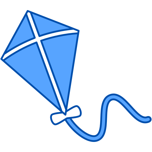 Kite Basic Miscellany Blue icon