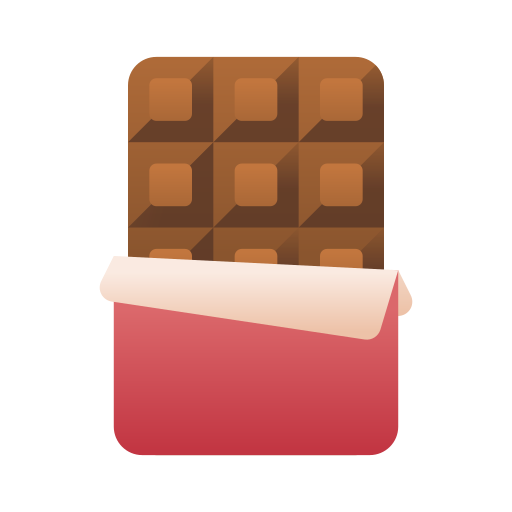 Chocolate Generic Flat Gradient icon