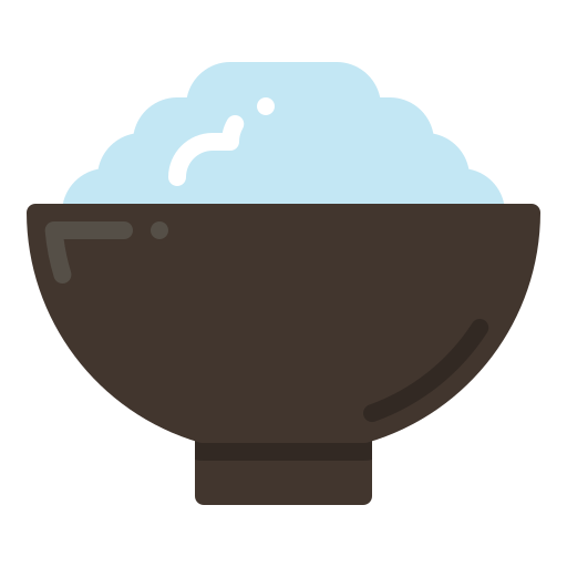 밥 그릇 무료 아이콘