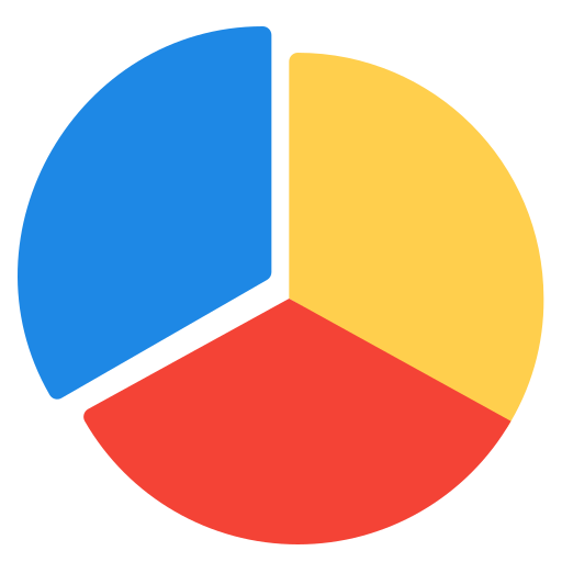 Pie charts Generic Flat icon