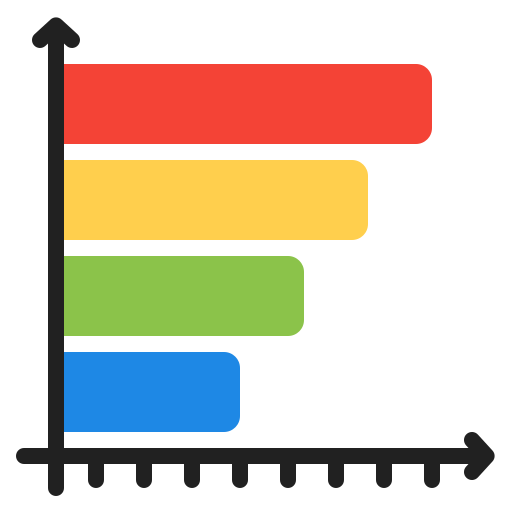 Bar chart Generic Flat icon