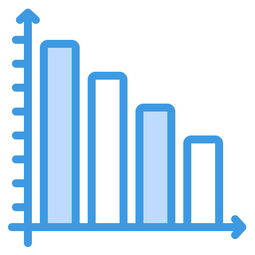 gráfico de barras icono gratis