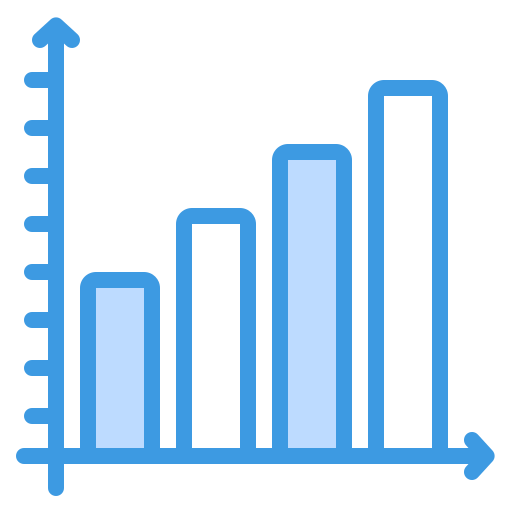 gráfico de barras icono gratis