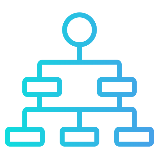 Premium Vector  Organizational chart line icon outline hierarchy