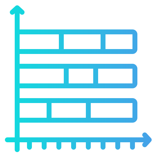 gráfico de barras icono gratis