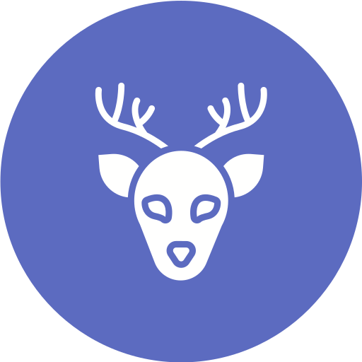 Deer Generic Circular icon