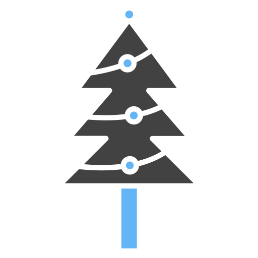 árbol de navidad icono gratis