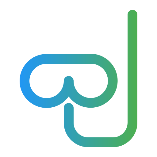 máscara de buceo icono gratis