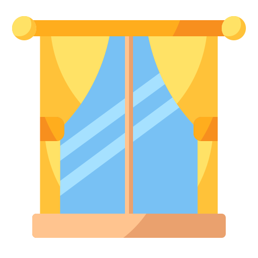 Curtain free icon