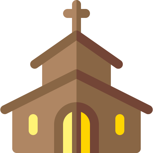 Church Basic Rounded Flat icon