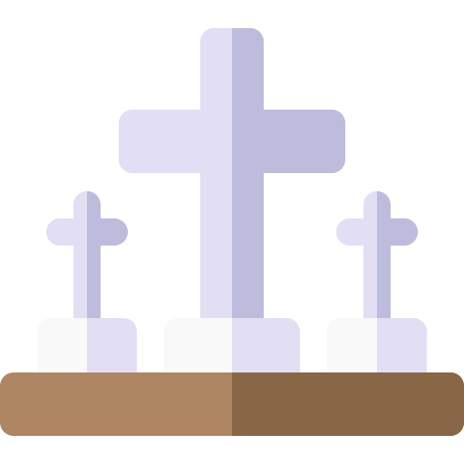 cementerio icono gratis