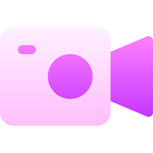 camara de video icono gratis