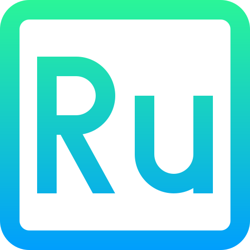 rutenio icono gratis