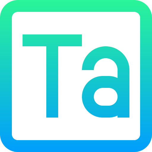 tantalio icono gratis
