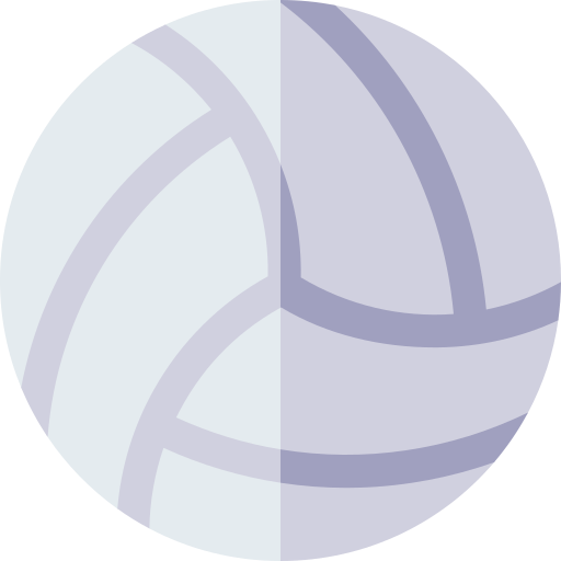 Volleyball Basic Straight Flat icon