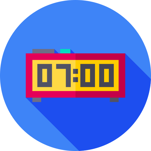 Alarm clock free icon