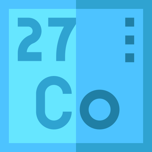 Cobalt Basic Straight Flat icon