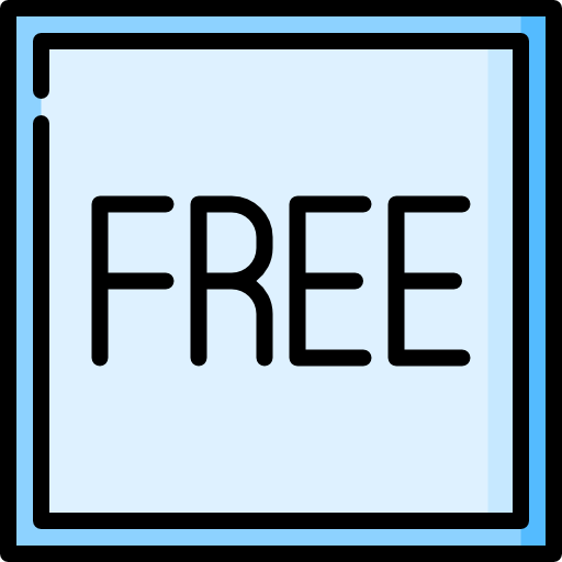 frei kostenlos Icon frei kostenlos Icon