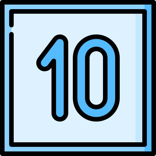 zehn kostenlos Icon zehn kostenlos Icon