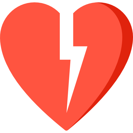 Broken heart - Free shapes icons