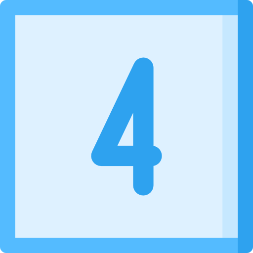 Four free icon Four free icon