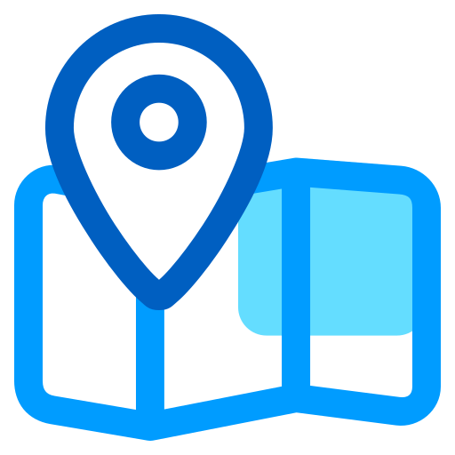 Map Generic Blue icon