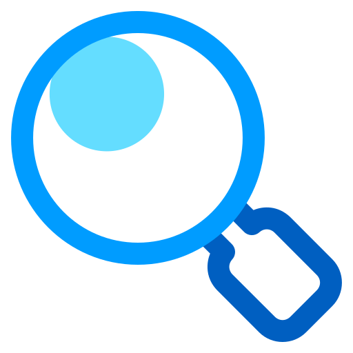 Search Generic Blue Icon