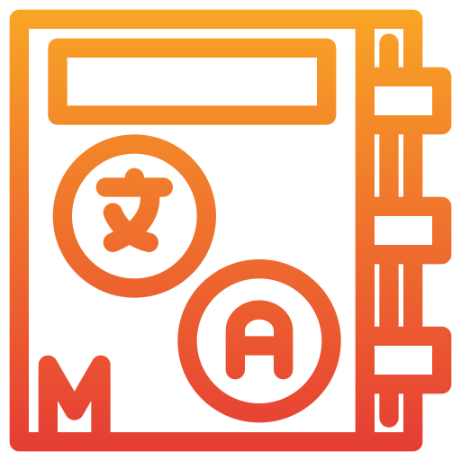 diccionario icono gratis