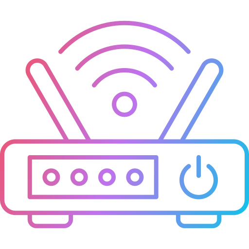 router inalámbrico icono gratis
