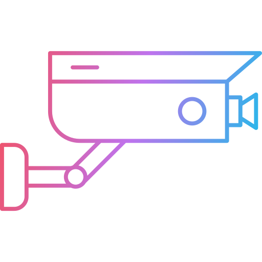 cámara de seguridad icono gratis