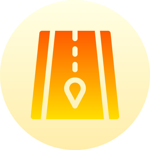 la carretera icono gratis