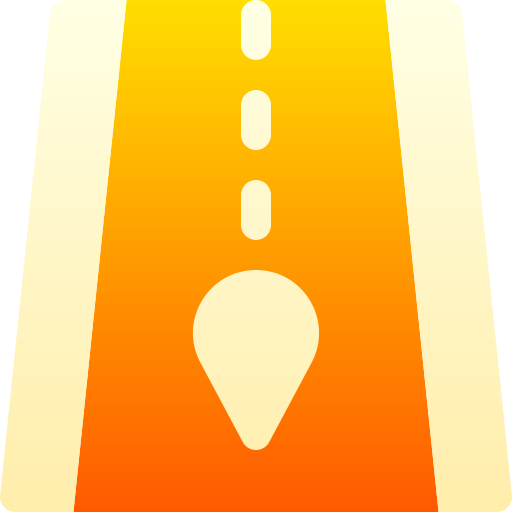 la carretera icono gratis