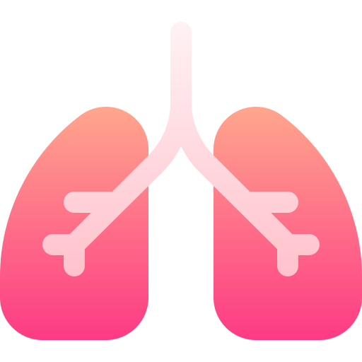 Lungs Basic Gradient Gradient icon