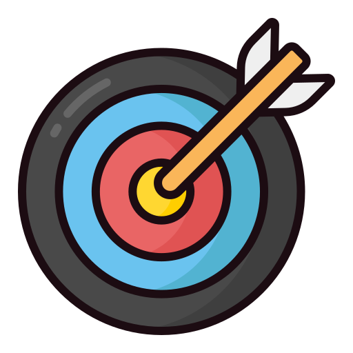 Archery Generic Outline Color icon