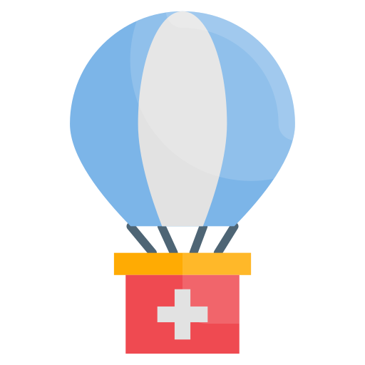 montgolfière Icône gratuit montgolfière Icône gratuit