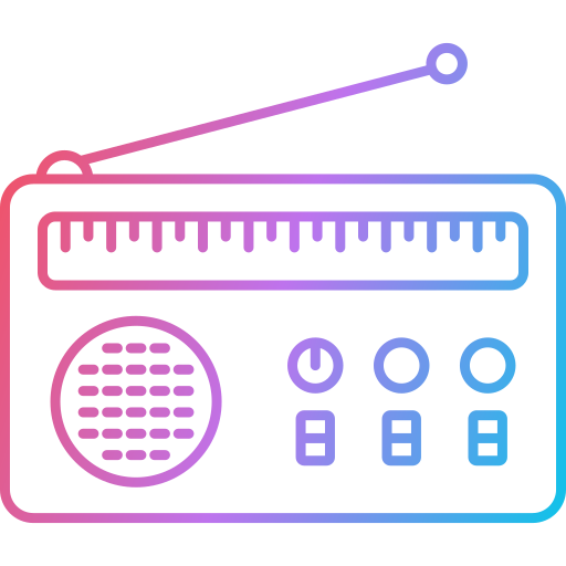 라디오 무료 아이콘